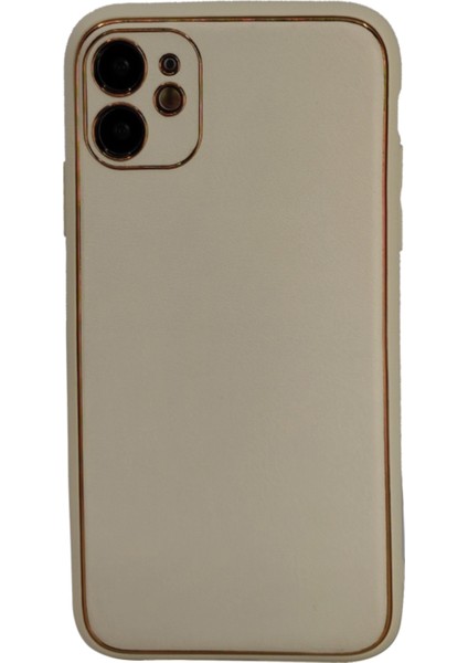 Apple iPhone 11 Uyumlu Coco Leather Seri Arka Koruma Kılıf