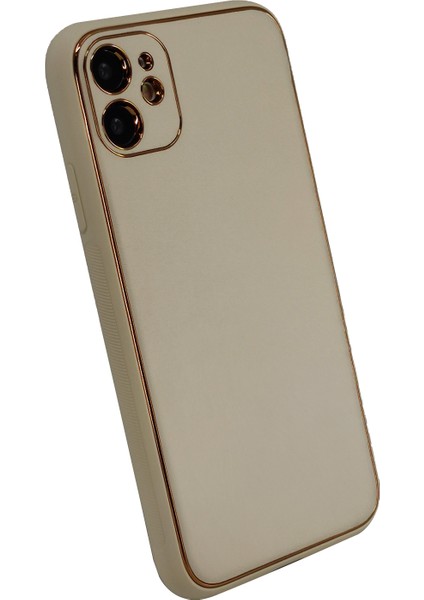 Apple iPhone 11 Uyumlu Coco Leather Seri Arka Koruma Kılıf