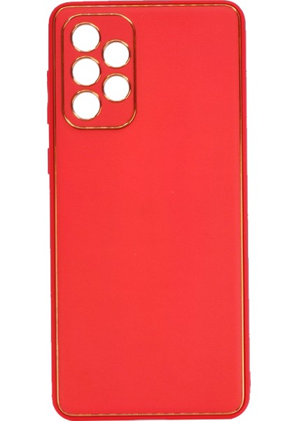 Samsung Galaxy A53 Uyumlu Coco Leather Seri Arka Koruma Kılıf