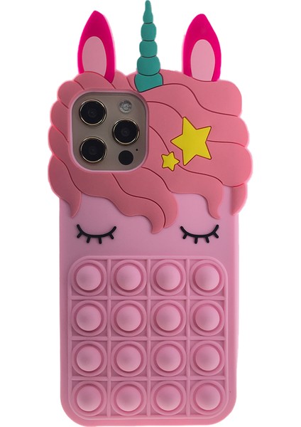 Apple iPhone 12 Pro Max Uyumlu Unicorn Seri Arka Koruma Kılıf