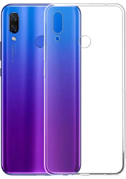 Huawei Y9 2019 Uyumlu Tıpalı Şeffaf Seri Arka Koruma Kılıf