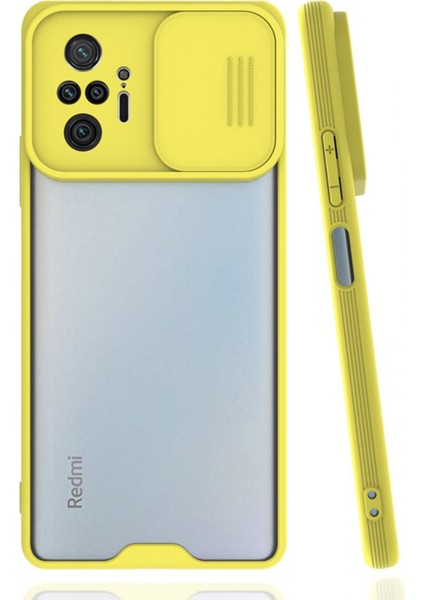 Xiaomi Redmi Note 10 Pro 4g Uyumlu Platin Kamera Kızaklı Arka Koruma Kılıf