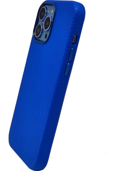 Apple iPhone 13 Pro Max Uyumlu Suni Deri Arka Koruma Kılıf