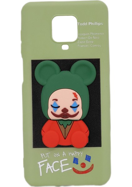 Xiaomi Redmi Note 9 Pro Uyumlu Three D Case Seri Arka Koruma Kılıf