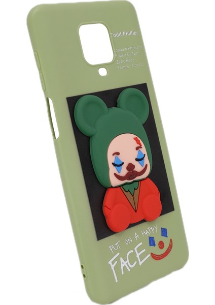 Xiaomi Redmi Note 9 Pro Uyumlu Three D Case Seri Arka Koruma Kılıf
