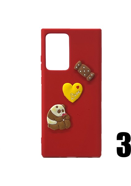 Samsung Note 20 Plus Uyumlu Maskot Seri Arka Koruma Kılıf