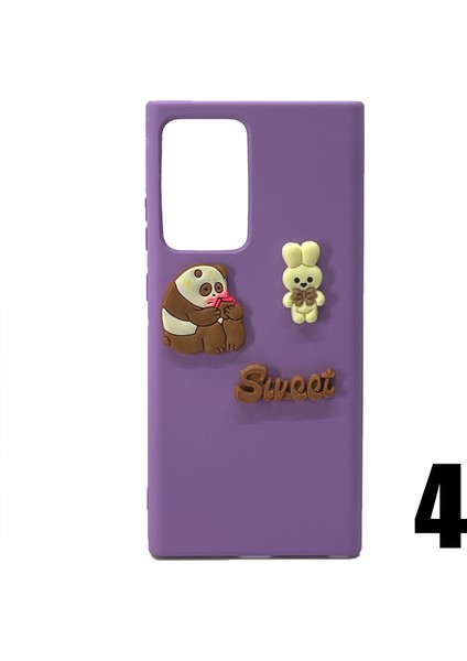 Samsung Note 20 Plus Uyumlu Maskot Seri Arka Koruma Kılıf