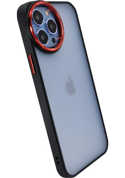 Apple iPhone 13 Pro Max Uyumlu Master Silindir Seri Arka Koruma Kılıf