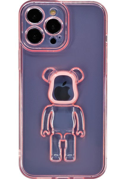 Apple iPhone 13 Pro Max Uyumlu Bear Seri Arka Koruma Kılıf