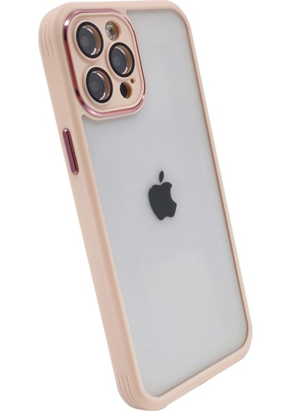 Apple iPhone 12 Pro Max Uyumlu Kamera Lens Koruyuculu Arka Koruma Kılıf