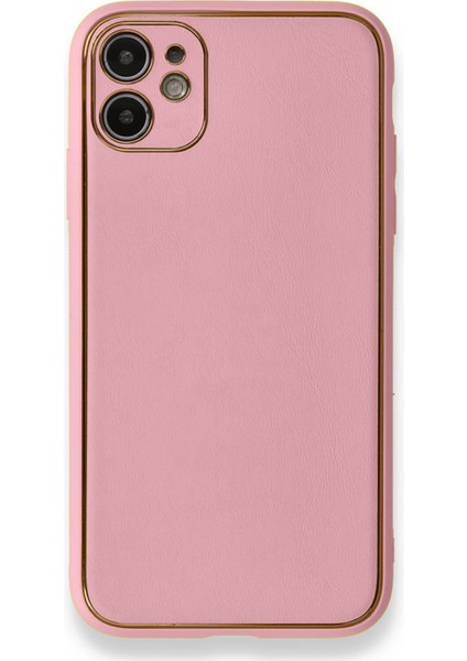 Apple iPhone 11 Uyumlu Coco Leather Seri Arka Koruma Kılıf