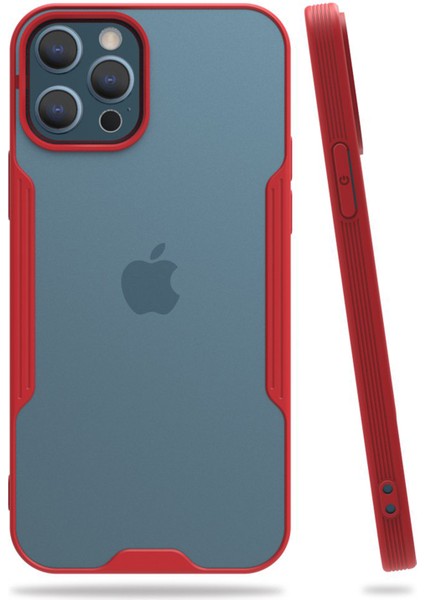 Apple iPhone 12 Pro Uyumlu Platin Seri Arka Koruma Kılıf