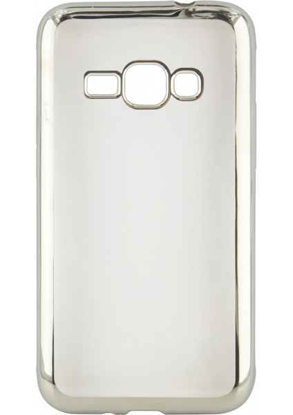 Samsung Galaxy J120 J1 2016 Uyumlu Çerçeve Görünümlü Arka Koruma Kılıf