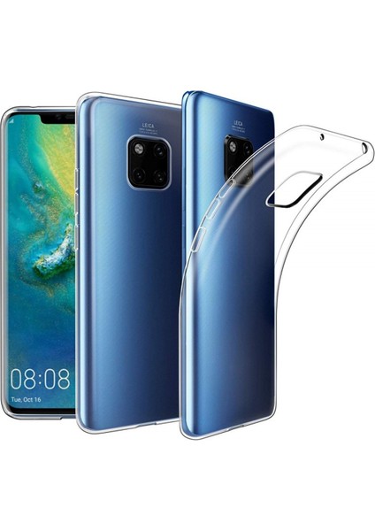 Huawei Mate 20 Pro Uyumlu Şeffaf Seri Arka Koruma Kılıf