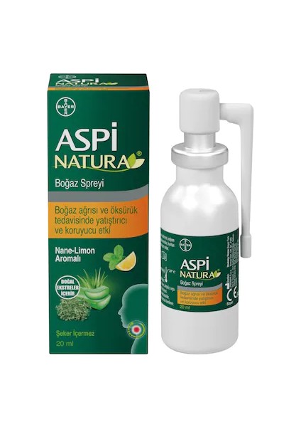 Aspinatura Boğaz Spreyi Kids Kayısı Limon Aromalı 20 ml ( 1 Adet )