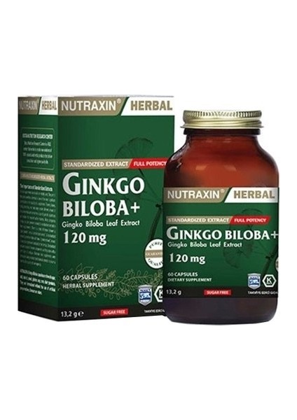 Ginkgo Biloba 60 Tablet ( 1 Adet )