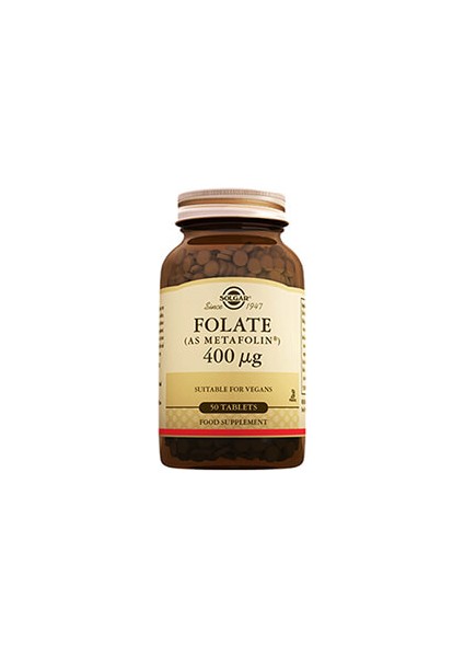 Folate (Metafolin®) 50 Tablet ( 1 Adet )