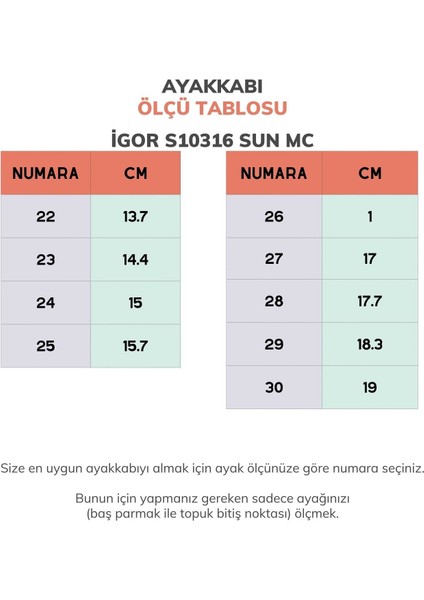 S10316 Sun Mc Mor Çocuk Terlik