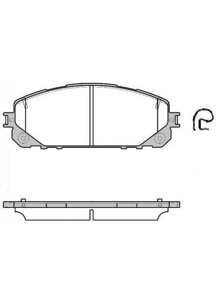 Ön Fren Balata Jeep Cherokee Kl 2,4 3,2 2,0/2,2 Crd / 4x4 2013+ 68227573AA GDB2142 Trw