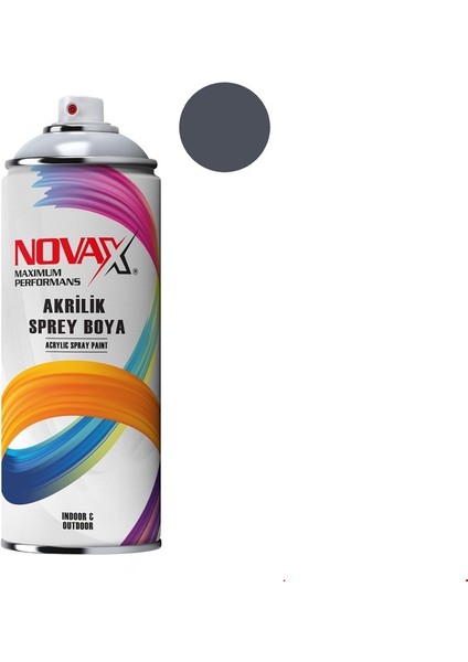 Antrasit Gri Akrilik Sprey Boya 400 ml RAL-7016