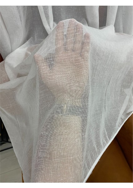 Foldet Keten Tül Perde 1/3 Sık Pileli Ekru Renk fiyatları