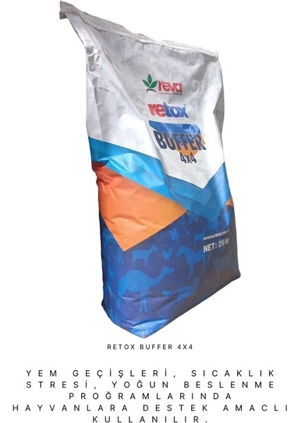 Retox Buffer 4x4 Toz Premiks 25KG Torba