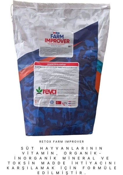 Retox Farm Improver 25 kg -Hayvan Yem Premiksi