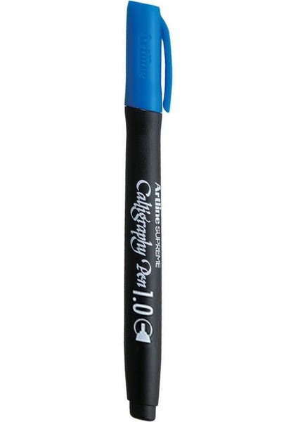 Supreme Calligraphy Pen 1.0 Blue ( 4 Adet )