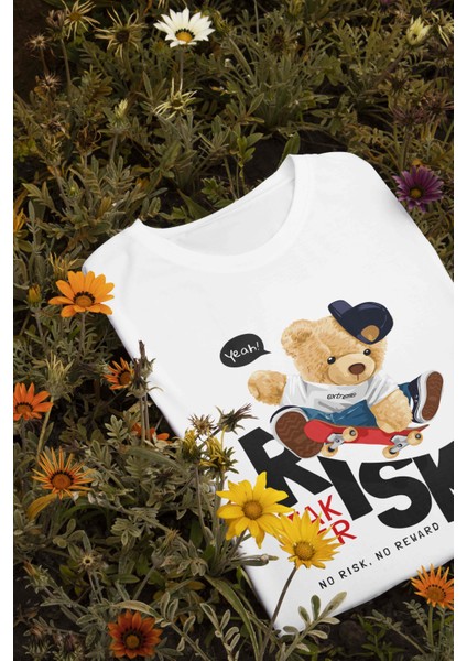 Kadın Beyaz Bisiklet Yaka Oversize Salas T-Shirt fiyatları