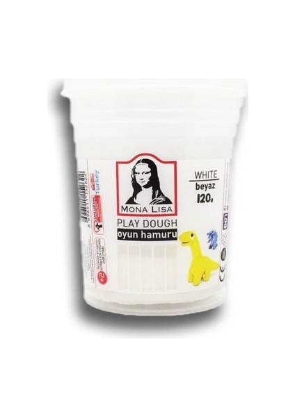 Mona Lisa Oyun Hamuru Beyaz