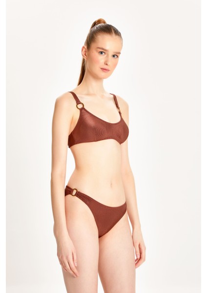 Kadın Halka Aksesuarlı Bralet Bikini Takımı 24S123ST fiyatları