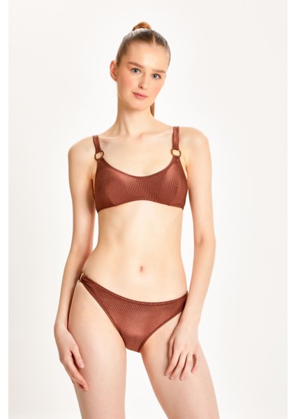 Kadın Halka Aksesuarlı Bralet Bikini Takımı 24S123ST modelleri