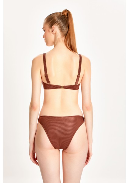 Kadın Halka Aksesuarlı Bralet Bikini Takımı 24S123ST indirimleri