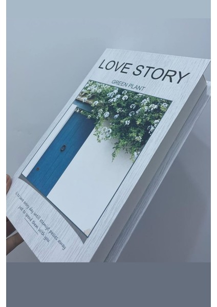 1303 Love Story Dekoratif Kitap Kutusu