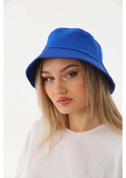 Kadın Balıkçı Saks Kova Bucket Şapka