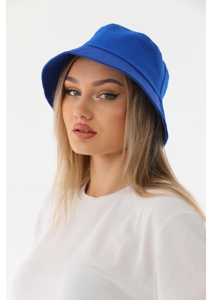 Kadın Balıkçı Saks Kova Bucket Şapka