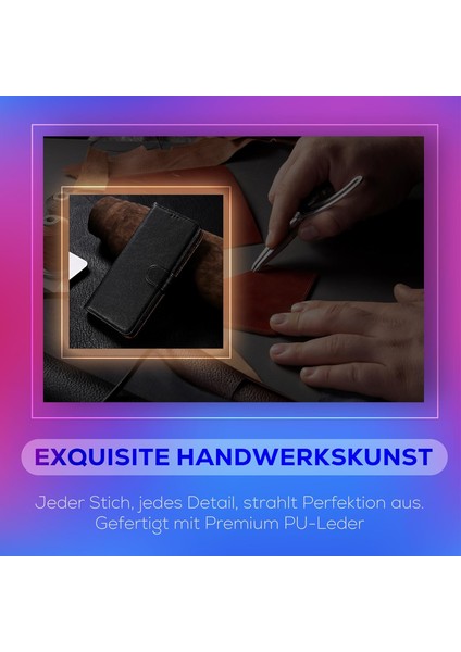 Samsung Galaxy A35 Kılıf Tam Kaplar Deri Dokulu Kapaklı Kartvizit Bölmeli Cüzdan Standlı Kopçalı Kartlıklı Dikişli 360 Kapak fiyatları