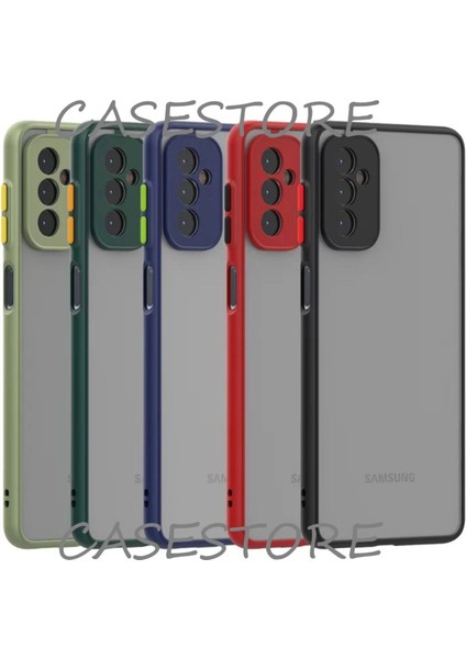 Samsung Galaxy A35 Kılıf Kamera Lens Korumalı Arkası Mat Buzlu Sert Silikon Tuşları Renkli Military Ince Kapak Parmaz Izi Yapmaz indirimleri