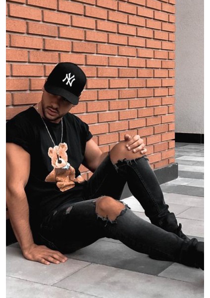 Unisex Ny Nakışlı Kep Şapka
