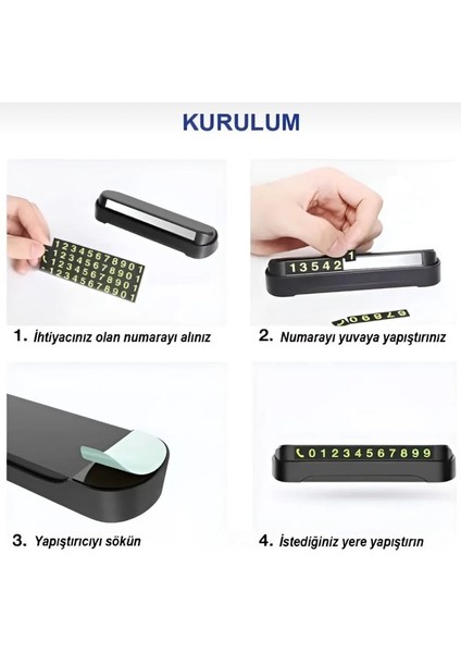 Araç Içi Fostorlu Aç-Kapa Numaratör