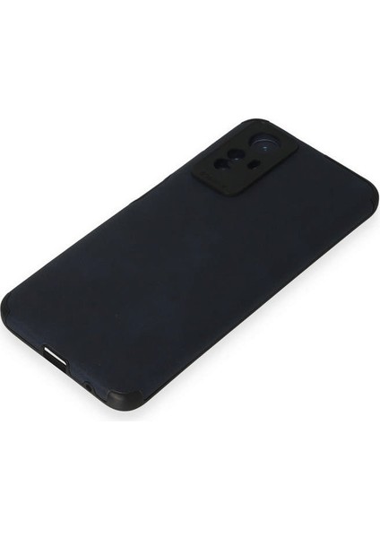 Xiaomi Redmi Note 12S Kılıf Loop Deri Silikon - Lacivert 277097