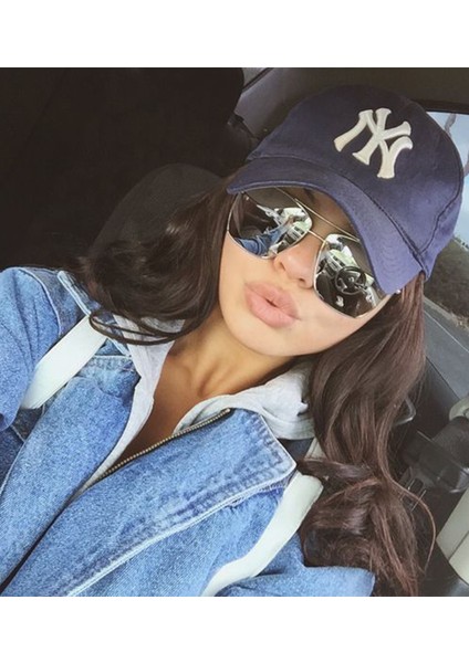 Unisex Ny Nakışlı Kep Şapka 2'li Set
