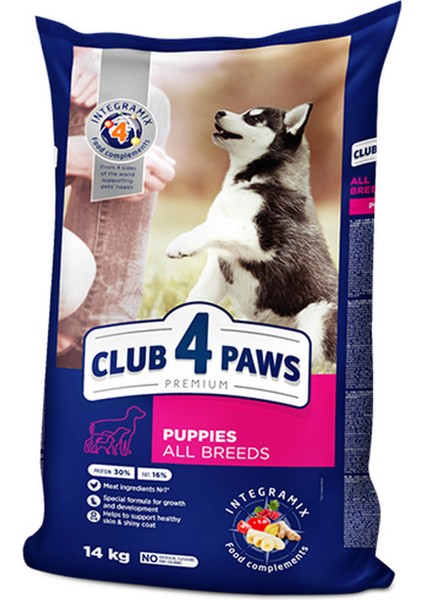 CLUB4PAWS Premium Tavuklu Yavru Köpek Maması 14 kg 276097