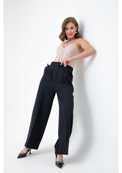 Kadın Palazo Pantolon Siyah modelleri