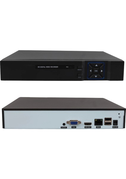 KC-25021 9 Kanal 8mp H265+ Nvr Kayıt Cihazı fiyatları