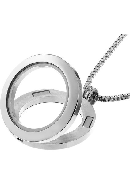 Kapaklı Içi Açılabilir Cam Mıknatıslı Dilek Hediyelik Kolye 316L Paslanmaz Çelik fiyatları