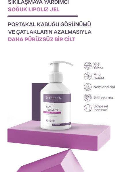 Biberiye Özlü Selülit ve Çatlak Karşıtı Soğuk Lipoliz Jel 250 ml