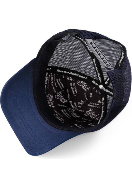 V1 Trucker Aslan - 4bs Kod Logolu Unisex Lacivert Şapka (Cap) modelleri