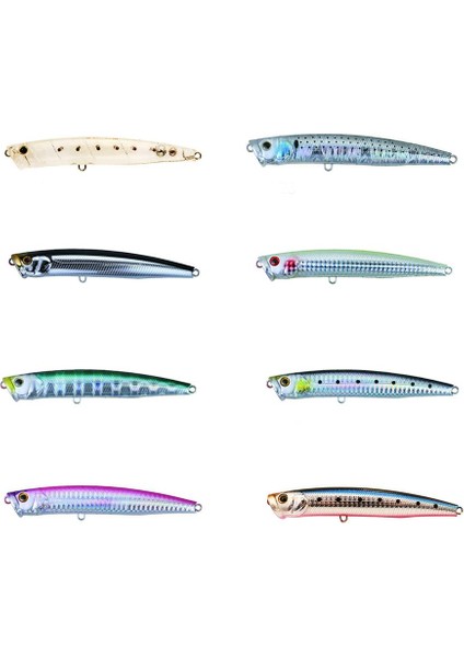 Zipbaits Skinny Pop Floating 130MM Su Üstü Popper 24GR Maket Balık