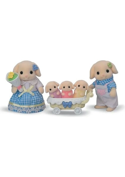 5735 Sylvanian Families Flora Tavşan Ailesi+4 Yaş